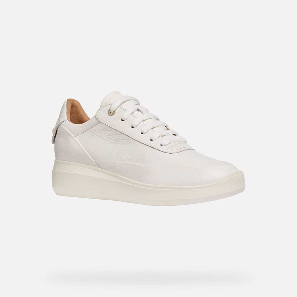 Tenis Geox Senhora Branco - Rubidia - VDWIL9126